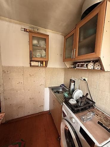 29: 1 комната, 29 м², Площадь Ала-Тоо Хрущевка, 4 этаж, Требуется ремонт — 2