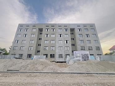 квартира дордой рынок: 2 комнаты, 60 м², Элитка, 4 этаж, Готовая ПСО (под самоотделку) — 3
