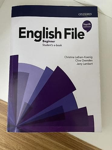 книга: Учебник: English File Beginner (Student’s e‑book), 4-е издание — 1