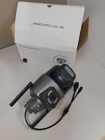 e mount: Поворотная уличная Wi‑Fi камера видеонаблюдения 360° с облачным — 3