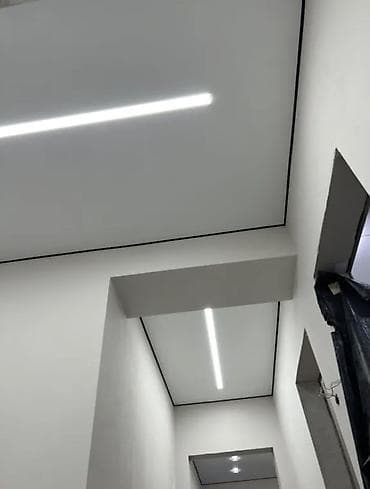материалы для потолка: Натяжной потолок Глянцевое, Матовое, 3D потолки Гарантия, Бесплатная консультация, Бесплатный замер — 4