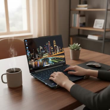 Ультрабук, Lenovo, 16 ГБ ОЗУ, 14 ", Новый, Для работы, учебы, память NVMe SSD
