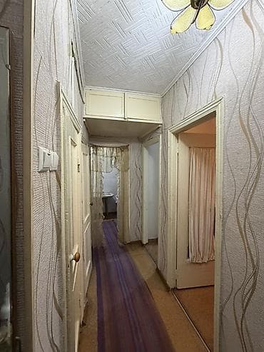 квартира киргизия 2: 2 комнаты, 42 м², Хрущевка, 1 этаж, Старый ремонт — 8