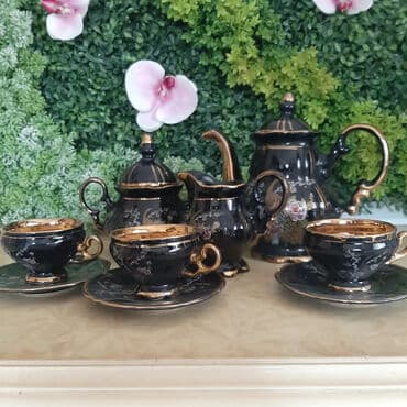 советские фарфоровые тарелки: Сервиз чешский — 1