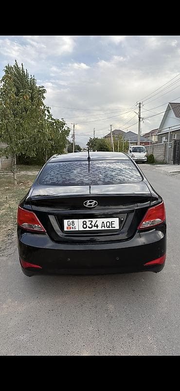 солорис: Hyundai Accent: 2015 г., 1.6 л, Автомат, Бензин, Седан — 8
