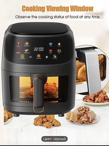 raspberry pi 4: Аэрогриль с окном для наблюдения за готовкой, сенсорной панелью и — 1