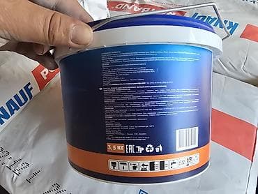 Үй жана бакча: Краска водно-дисперсионная «Белый Аист» — белоснежная, для стен и — 2