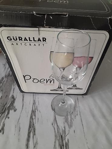Набор бокалов для шампанского GÜRALLAR Artcraft Poem - Формат: 6 at lalafo.kg Набор бокалов для шампанского GÜRALLAR Artcraft Poem - Формат: 6