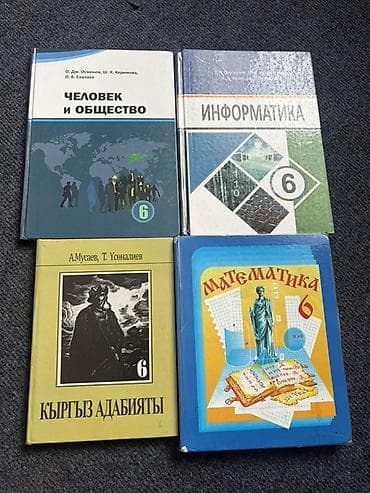 Учебники за шестой класс Цена за все учебники Информатика Человек и