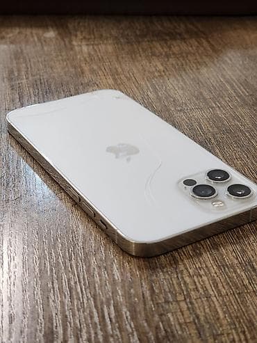 xs iphon: IPhone 12 Pro, Б/у, 256 ГБ, White Titanium, 75 % — 3