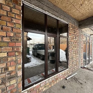 Буюртмага терезелер: Буюртмага пластик терезе, Терезе түрү: Витраждык, Мансард, Панорамалык, Декоративдик өзгөчөлүктөрү: Башка өзгөчөлүктөр, Акысыз орнотуу, Бөлүп төлөө жок — 5