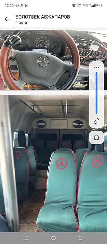 спринтер: Mercedes-Benz Спринтер: 1999 г., 2.9 л, Механика, Бус — 4