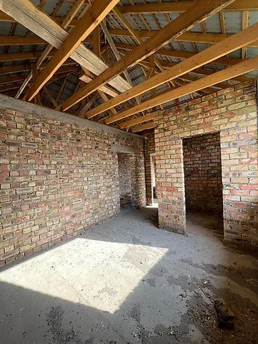 дом ремонт: Продаётся кирпичный двухэтажный дом (коробка) с мансардной крышей — 8