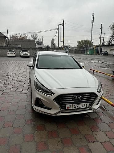 hundai: Hyundai Sonata: 2017 г., Автомат, Бензин, Седан — 1