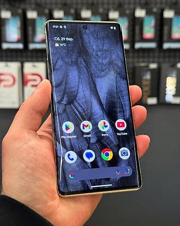 google pixel 9pro: Google Pixel 7 Pro, Б/у, 128 ГБ, цвет - Серый, eSIM, 1 SIM, 2 SIM — 3