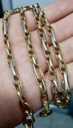 золотая цепь женская: Цепочка, Унисекс — 2