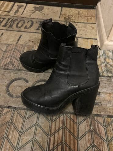 Женская обувь: Ботильоны, Ботинки 36-36,5 размер, фирмы Зара.Высота каблука 10 см — 2