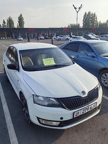 посадка авто: Skoda Rapid: 2016 г., 1.6 л, Ручные, Бензин, Седан — 2