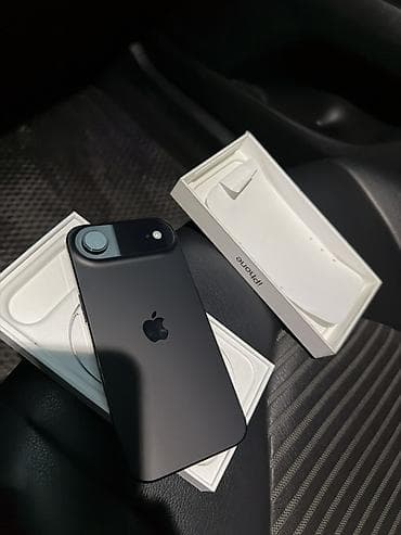 osmo 6: IPhone Air, Б/у, 256 ГБ, Black Titanium, Кабель, Коробка, 100 % — 2