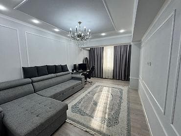 Недвижимость: 2 комнаты, 69 м², Элитка, Кок-Жар ж/м Элитка, 5 этаж, Евроремонт — 5