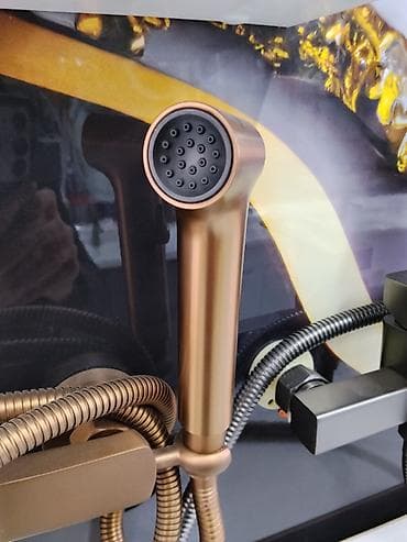 Унитаздар жана комплектөөчүлөр: Гигиенический душ Veksel (настенный комплект) - Цвет: матовая бронза — 2