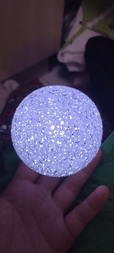 study lamp: Светодиодные декоративные шары «Ледяная крошка» - Тип — 2