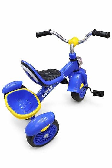 велик 3 колесный: Детский трёхколёсный велосипед SUPER - Тип: трёхколёсный велосипед с — 3
