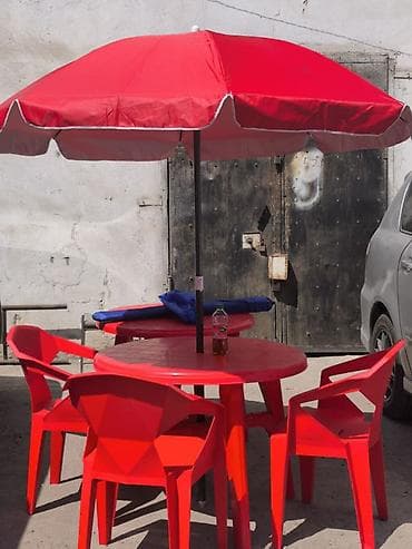 пластиковые столы стулья: Комплект садовой мебели, Стулья, Пластик — 5