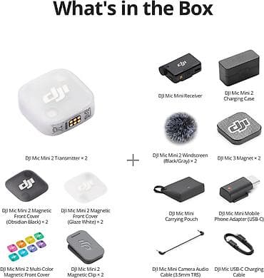 dji mic 1: 🔥Новинка🔥 Mикрофoн DJI Mic Mini 2 (2 ТХ + 1 RХ + Сhаrging Cаse) — 2