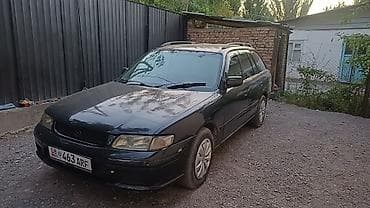 red cell: Mazda Capella: 1998 г., 2 л, Автомат, Бензин, Универсал — 2
