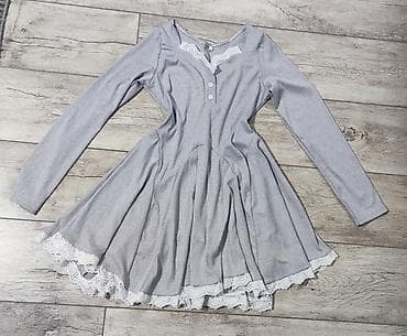 Личные вещи: Повседневное платье, Китай, Осень-весна, Трикотаж, M — 3