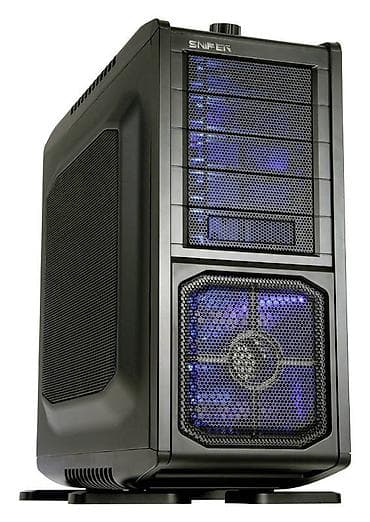 Компьютерлер, ноутбуктар жана планшеттер: ПК корпусу, Колдонулган, Cooler Master, ATX, түсү - Кара — 2