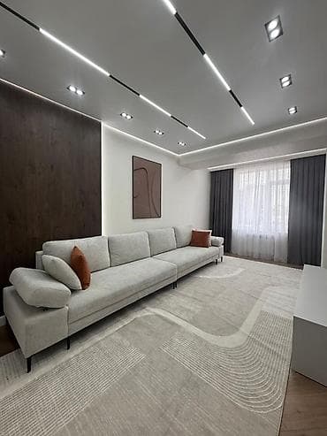 56: 2 комнаты, 56 м², Асанбай мкр Элитка, 5 этаж, Дизайнерский ремонт — 2