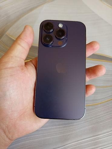 чехол редми 13 с: IPhone 14 Pro, Б/у, 128 ГБ, Deep Purple, 78 % — 2