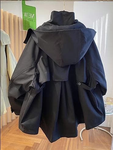 шорты женские: Плащ, Тренчкот, Двубортная модель, XL — 3