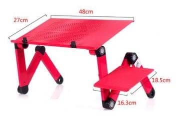 чехол на стол: Складной портативный металлический столик для ноутбука отличного — 2