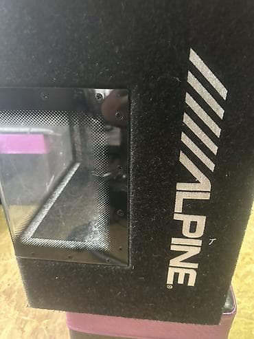 Сабвуфер в корпусе Alpine SBG-1244BP - Тип: автомобильный сабвуфер в