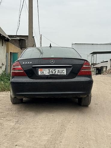 mersedes 220: Mercedes-Benz E-Class: 2003 г., 1.8 л, Автомат, Бензин, Седан — 4