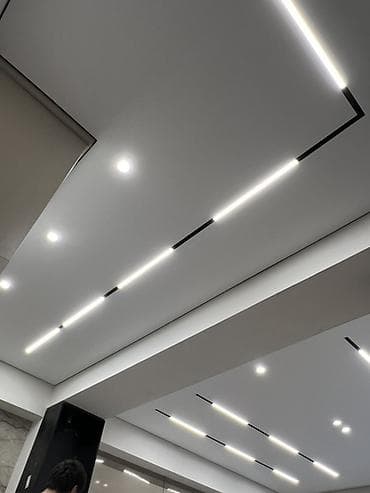 ремонт натяжных потолков: Монтаж потолков, Монтаж потолочных плинтусов | Багет Больше 6 лет опыта — 5