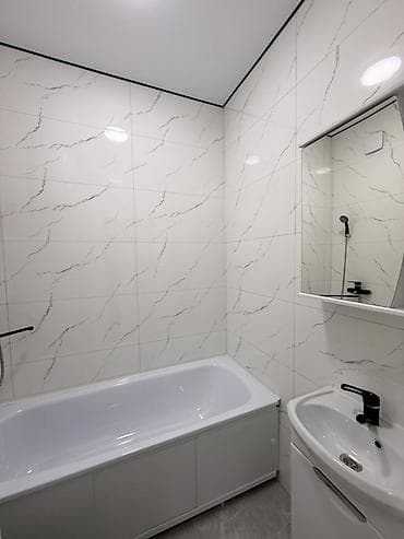 Квартиры: 1 комната, 39 м², Кок-Жар ж/м Элитка, 8 этаж, Евроремонт — 2