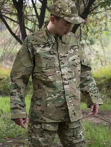 сплав бушлат: Камуфляжная куртка CAMOFLA (multicam). Размер: 56-58. - Материал — 5