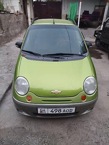 Унаа: Chevrolet Matiz: 2008 г., 1 л, Кол менен иштөөчү, Бензин, Хетчбек — 4
