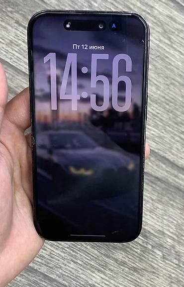 буу камера: IPhone 14 Pro, Б/у, 256 ГБ, Графит, 76 % — 2