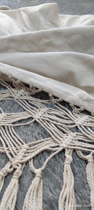 гамак купить: Гамак Двухместный, Тканевый — 5