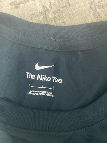 найк безрукавка: Мужская футболка, L, Nike, Новый, цвет - Синий, Платная доставка — 5