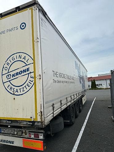 мосты на прицеп: Прицеп, Krone, Тентованный, Новый — 8