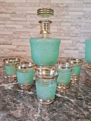 продать посуду ссср: Винтаж ссср Графины 1 шт и 5 рюмок в идеальном состоянии с позолотой — 2