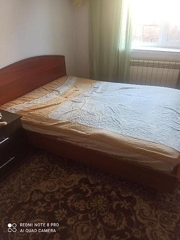 двух спальная: Двуспальная кровать, С матрасом, длина - 200 см — 1