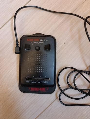 gps tracker: Автомобильный радар‑детектор SHO‑ME G‑1000 Signature Основные — 1