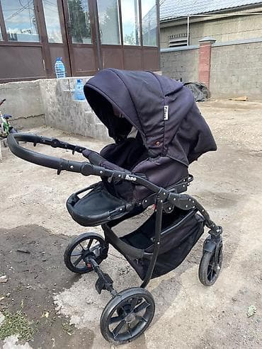 peg prego: Коляска, Другой бренд, цвет - Черный, Б/у — 1